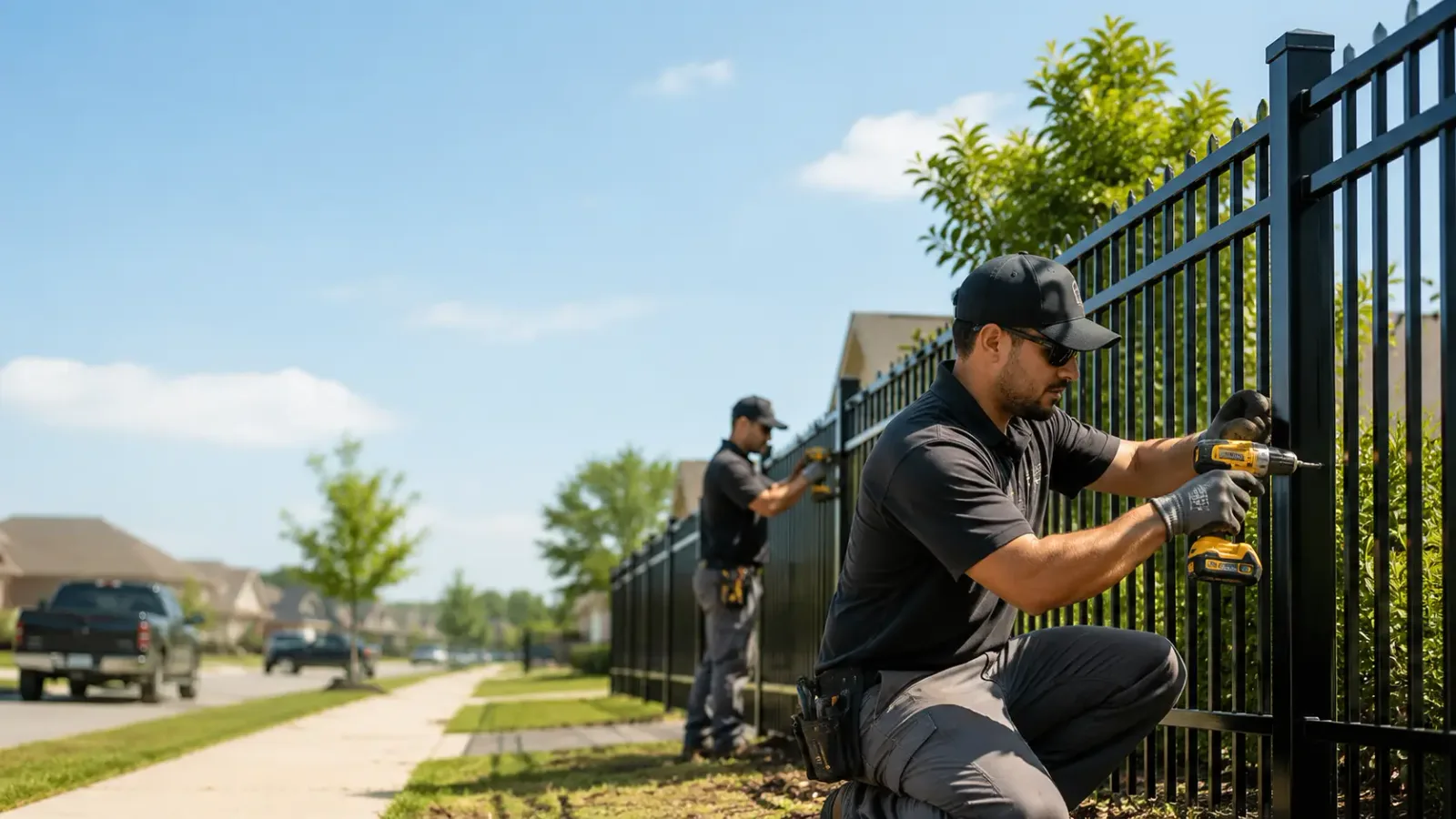 Metal Fence Installation in Orleans, MA